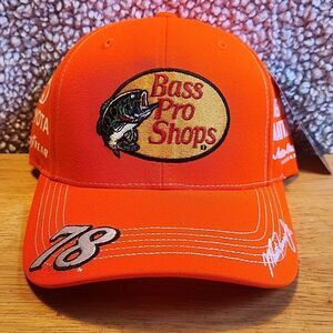 Nascar Bass Pro Shops 78 Truex Velcroback Hat - New